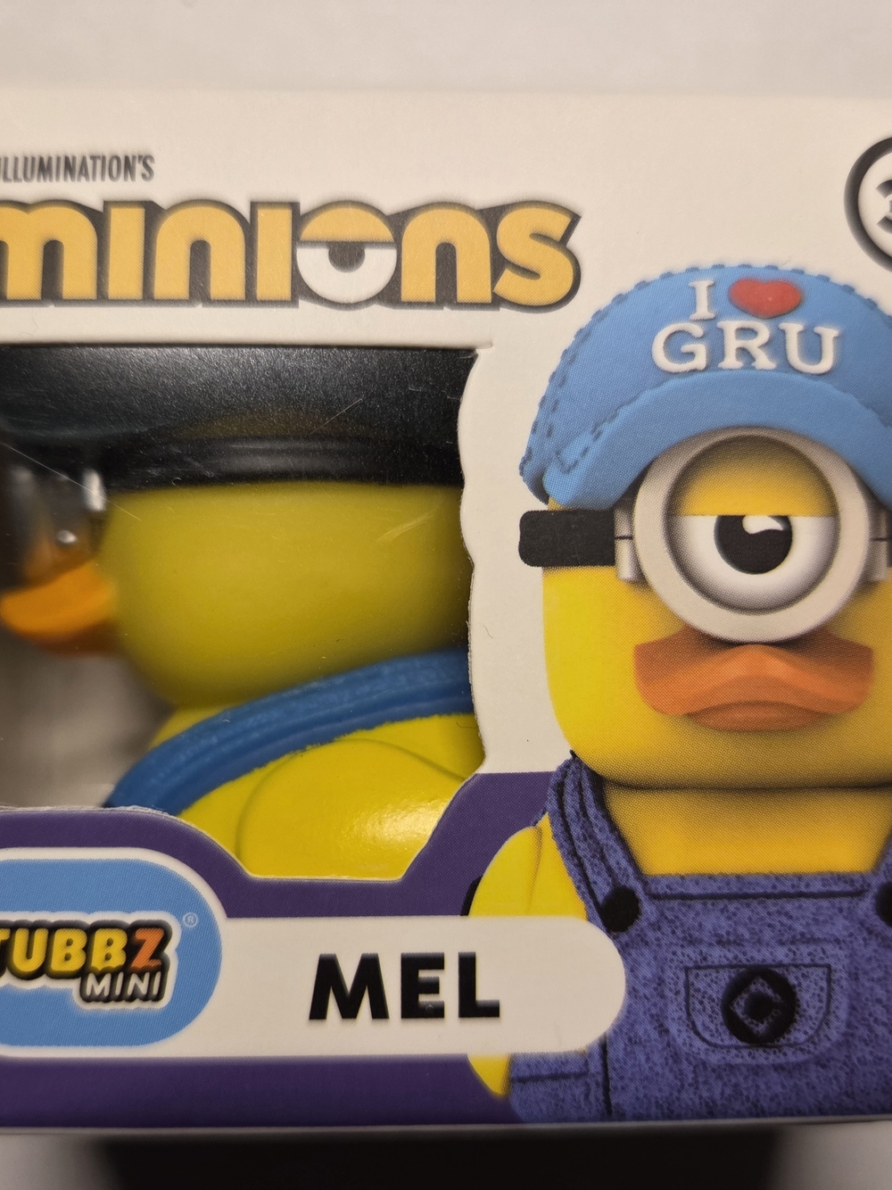 MINIONS Mel Tubbz Mini Duck - Yellow & Blue Kids Toy
